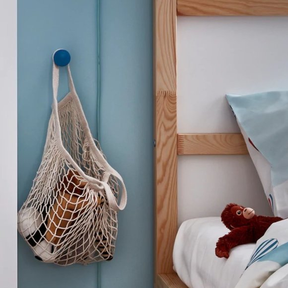 IKEA KUNGSFORS Mesh bag, set of 2, natural - Picture 15 of 17